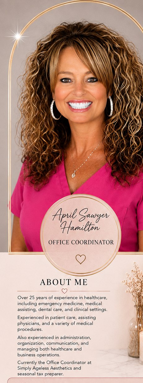 April Sawyer Hamilton — Office Coordinator